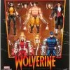 Hasbro Toys Marvel Legends Wolverine 5 Pack Omega Red Cyber Callisto Jason Wyngarde Action Figure