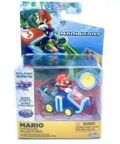 Jakks Pacific Mariokart Coin Racer Mario Figure