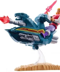 Mattel Masters Of The Universe MOTU Prince Adam With Battle Skysled Action Figure