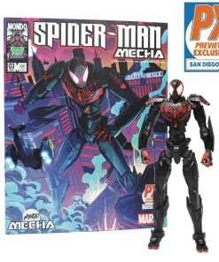 Hasbro Toys Mondo Mecha Marvel Spider-Man Miles Morales SDCC 2021 Action Figure