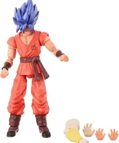 Bandai Dragon Ball Stars Super Saiyan Blue Kaioken X 10 Goku Action Figure