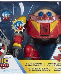 Jakks Pacific Sonic The Hedgehog 30th Anniversary Giant Eggman Robot Battle Set Action Figure