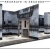 1:12 Scale Action Figure Accesories Extreme Sets Asylum Pop-Up DIorama Display 1/12 Scale Action Figures