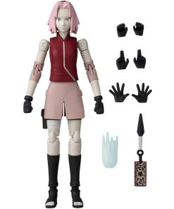 Bandai America Bandai Naruto Anime Heroes Sakura Haruno Action Figure