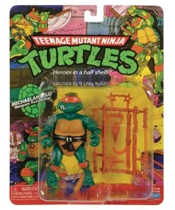 Hasbro Toys Playmates TMNT Teenage Mutant Ninja Turtles Classic Michelangelo Action Figure