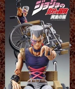 Revoltech Medicos **Pre Order**JoJo Super Action Statue J.P. Polnareff (Reissue) Action Figure