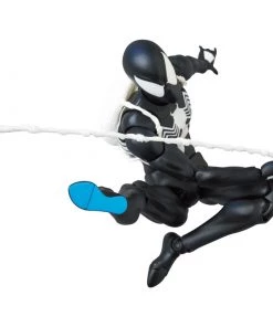 Medicom Toy **Pre Order**MAFEX Spiderman Black Costume (Comic Ver.) Action Figure