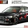 1:12 Aoshima 1/24 RALLIART CZ4A LANCER EVOLUTION X '07 (MITSUBISHI) Model Kit Model Kits