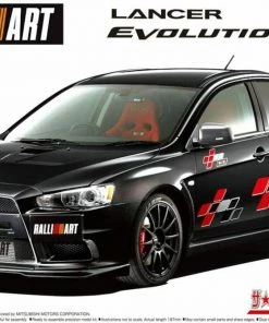 1:12 Aoshima 1/24 RALLIART CZ4A LANCER EVOLUTION X '07 (MITSUBISHI) Model Kit Model Kits
