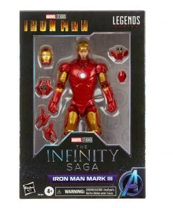 Hasbro Toys Marvel Legends Infinity Saga Iron Man Mark 3 Armor Action Figure