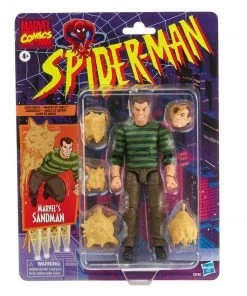 Hasbro Toys Marvel Legends Spider-Man Sandman Retro Action Figure