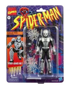 Hasbro Toys Marvel Legends Spider-Man Spider-Armor MK I Retro Action Figure
