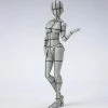 Bandai Bandai S.H. Figuarts **Pre Order**S.H. Figuarts Body Chan Kentaro Yabuki Wire Frame (Gray Color Ver.) Action Figure