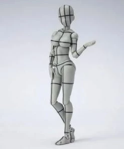 Bandai Bandai S.H. Figuarts **Pre Order**S.H. Figuarts Body Chan Kentaro Yabuki Wire Frame (Gray Color Ver.) Action Figure