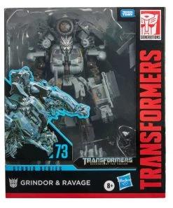 Hasbro Toys Hasbro Transformers Transformers Studio Series Leader Class Grindor & Ravage 73 Action Figure