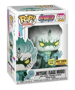 Funko Pop Boruto Mitsuki (Sage Mode) GITD Hot Topic Exclusive 699 Vinyl Figure