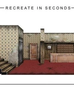 Extreme Sets Lobby Pop-Up DIorama Display 1/12 Scale Action Figures 1:12 Scale Action Figure Accesories