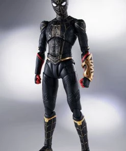 Bandai S.H. Figuarts Spiderman No Way Home Black & Gold Suit Action Figure Bandai S.H. Figuarts