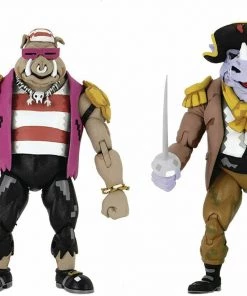Neca Toys NECA TMNT Teenage Mutant Ninja Turtles In Time Pirate Bebop And Pirate Rocksteady 2 Pack Action Figure