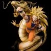 Bandai Figuarts Zero [Extra Battle] Super Saiyan 3 Son Goku Dragon Fist Explosion "Dragon Ball Z" Statue