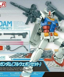 Bandai Gundam RX-78-2 Gundam (Full Weapon Set) "Mobile Suit Gundam" Model Kit Model Kits