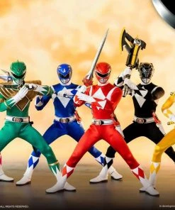 Threezero Mighty Morphin Power Rangers Complete Set 1:6 Action Figure