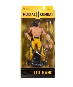 Mcfarlane Toys Mortal Kombat 11 Liu Kang Fighting Abbot Action Figure