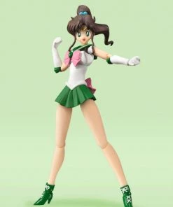 Bandai Bandai S.H. Figuarts S.H. Figuarts Sailor Jupiter Animation Color Edition "Pretty Guardian Sailor Moon" Action Figure