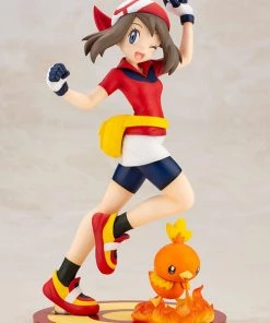 Kotobukiya Artfx+ Kotobukiya ARTFX J Pokemon - May With Torchic Statue