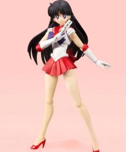Bandai Bandai S.H. Figuarts S.H. Figuarts Sailor Mars Animation Color Edition "Pretty Guardian Sailor Moon" Action Figure