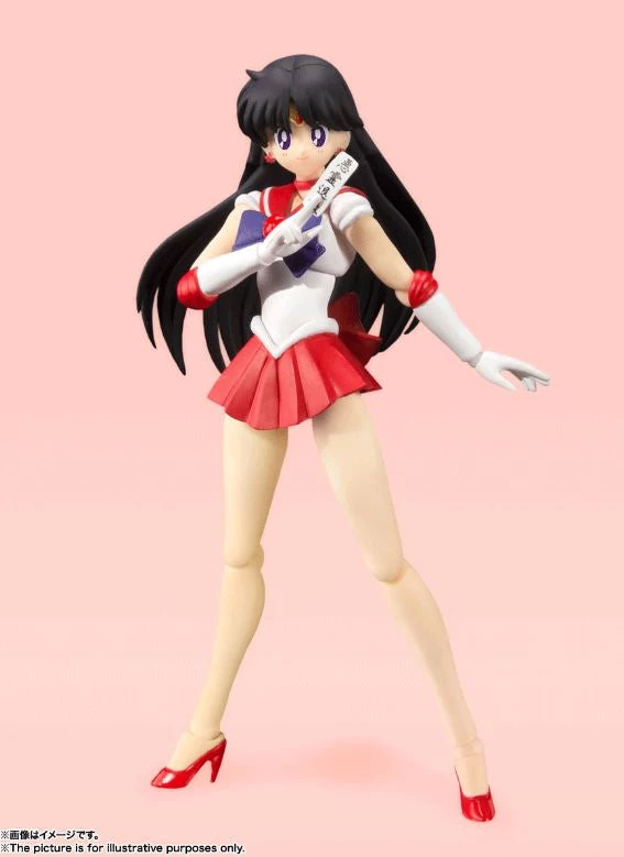 Bandai Bandai S.H. Figuarts S.H. Figuarts Sailor Mars Animation Color Edition "Pretty Guardian Sailor Moon" Action Figure 1 Bandai Bandai S.H. Figuarts S.H. Figuarts Sailor Mars Animation Color Edition "Pretty Guardian Sailor Moon" Action Figure