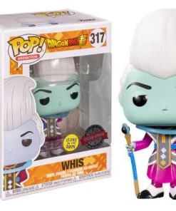 Funko Pop Dragon Ball Super Whis GITD Special Edition 317 Vinyl Figure