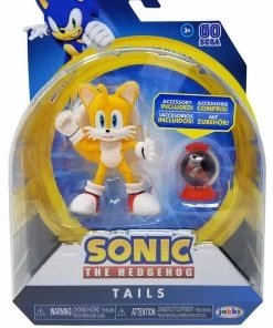 Jakks Pacific Sonic The Hedgehog Tails With Fast Shoe Item Box Action Figure