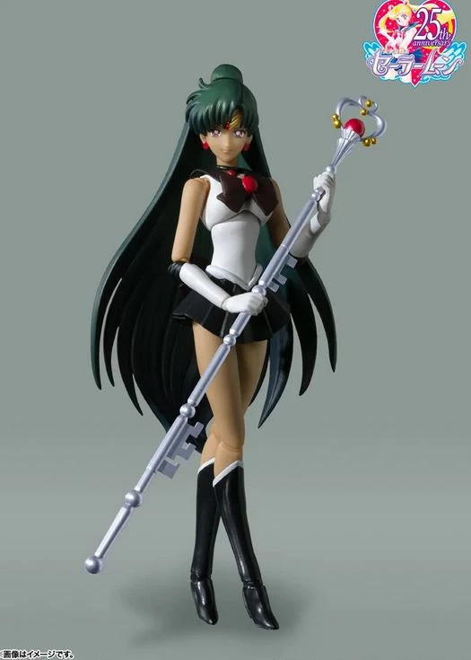 Bandai Bandai S.H. Figuarts S.H. Figuarts Sailor Pluto Animation Color Edition "Pretty Guardian Sailor Moon R" Action Figure 1 Bandai Bandai S.H. Figuarts S.H. Figuarts Sailor Pluto Animation Color Edition "Pretty Guardian Sailor Moon R" Action Figure