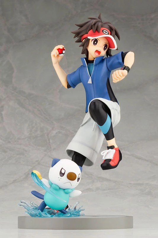Kotobukiya Artfx+ **Pre Order**Kotobukiya ARTFX J Pokemon Nate With Oshawott Statue 1 Kotobukiya Artfx+ **Pre Order**Kotobukiya ARTFX J Pokemon Nate With Oshawott Statue