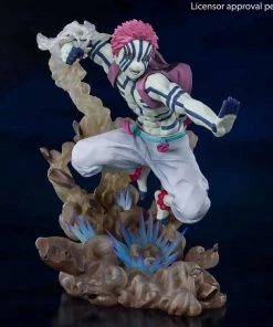 Bandai **Pre Order**Figuarts Zero Akaza Upper Three "Demon Slayer: Kimetsu No Yaiba" Statue
