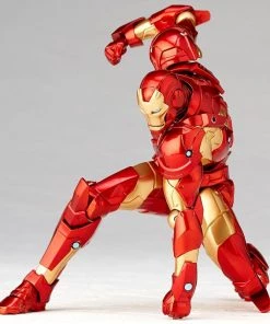 Revoltech **Pre Order**Amazing Yamaguchi No.013 Iron Man Bleeding Edge Armor (Reissue) Action Figure Kaiyodo Revoltech