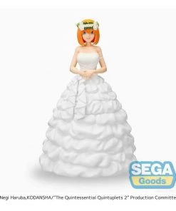 Bandai Sega Goods SEGA The Quintessential Quintuplets 2 SPM Figure "Yotsuba Nakano" Bride Ver. Figure