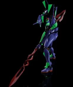 Bandai Multipurpose Humanoid Decisive Weapon Evangelion Test Type-01＋Spear Of Cassius (Renewal Color Edition) "Evangelion: 3.0+1.0 Thrice Upon A Time" Action Figure