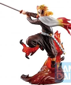 Bandai Ichibansho Kyojuro Rengoku (Shake The Sword Burn Your Heart) Figure