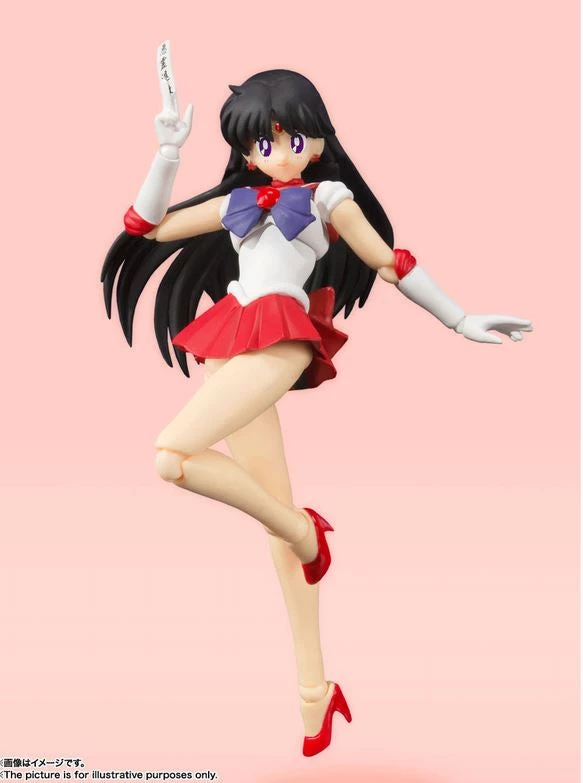 Bandai Bandai S.H. Figuarts S.H. Figuarts Sailor Mars Animation Color Edition "Pretty Guardian Sailor Moon" Action Figure 2 Bandai Bandai S.H. Figuarts S.H. Figuarts Sailor Mars Animation Color Edition "Pretty Guardian Sailor Moon" Action Figure