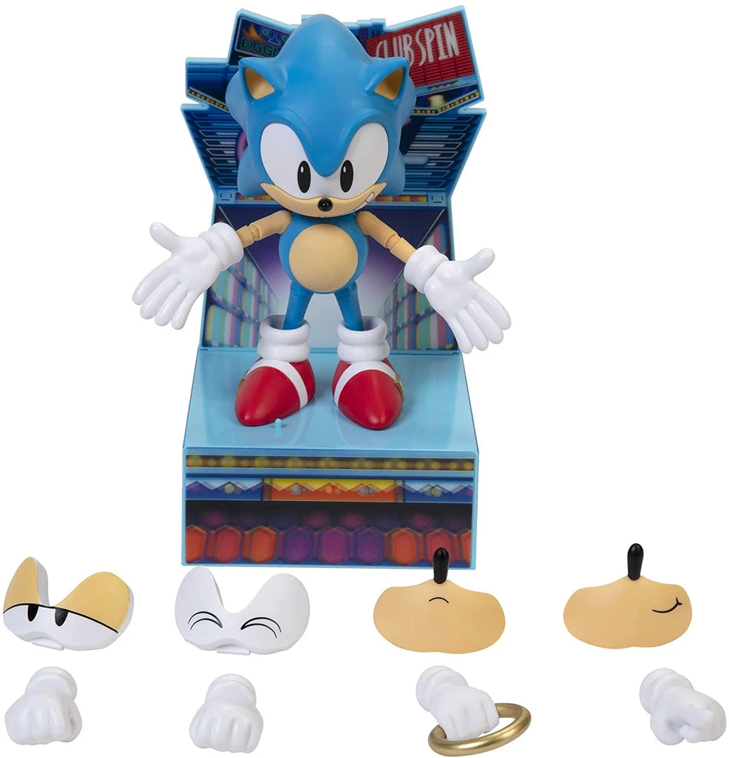 Jakks Pacific Sonic The Hedgehog 30th Anniversary 6" Classic Collector Edition Action Figure 2 Jakks Pacific Sonic The Hedgehog 30th Anniversary 6" Classic Collector Edition Action Figure