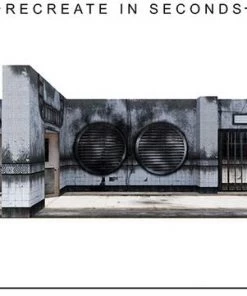 1:12 Scale Action Figure Accesories Extreme Sets Asylum Pop-Up DIorama Display 1/12 Scale Action Figures