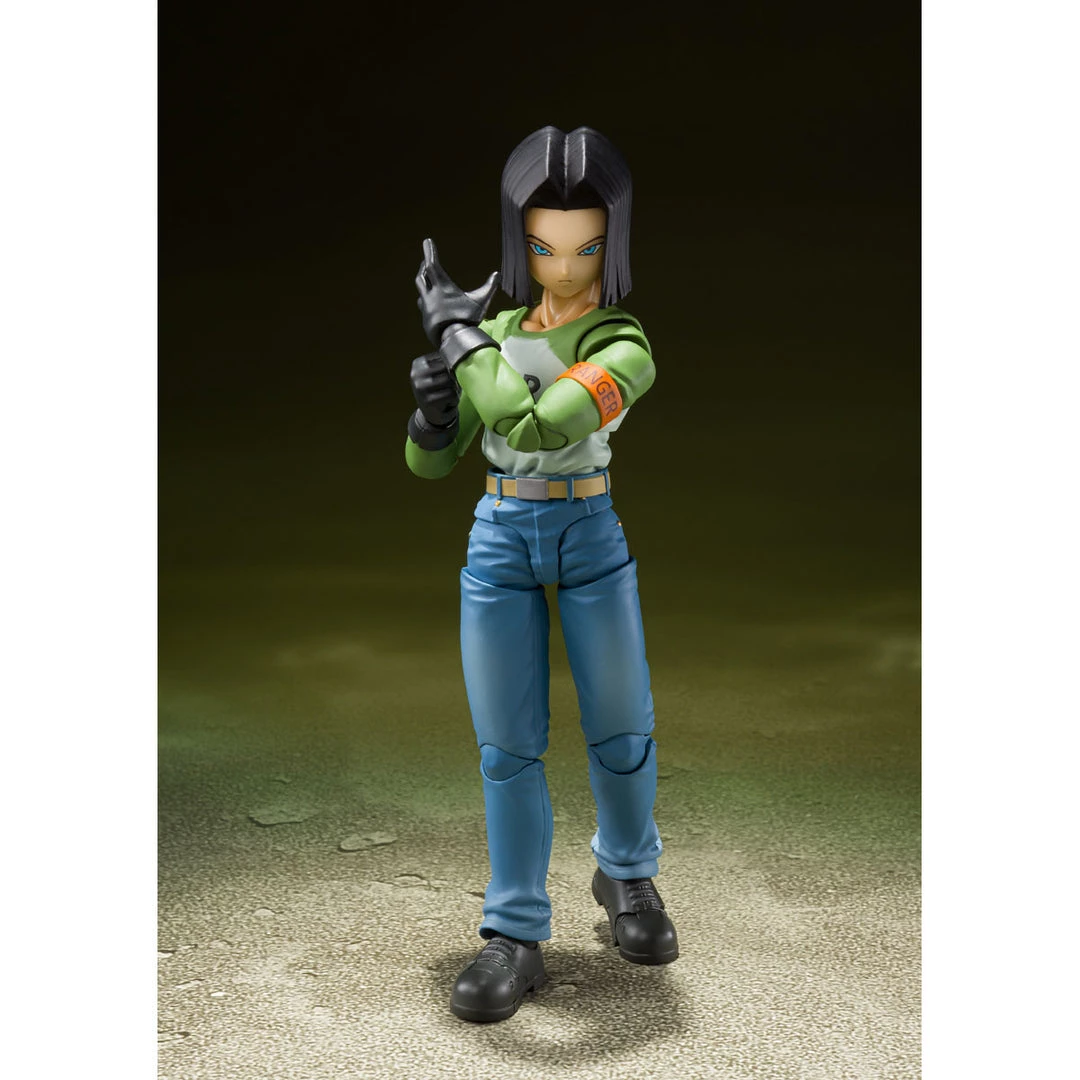 Bandai S.H. Figuarts Android 17 Universe Survival Saga "Dragon Ball Super" Action Figure 1 Bandai S.H. Figuarts Android 17 Universe Survival Saga "Dragon Ball Super" Action Figure