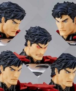 Revoltech Kaiyodo Revoltech **Pre Order**Amazing Yamaguchi No 027EX - Superman Black Version Limited Edition Action Figure