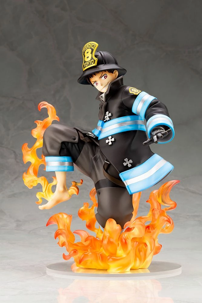 Kotobukiya Artfx+ Kotobukiya FIRE FORCE SHINRA KUSAKABE ARTFX J 2 Kotobukiya Artfx+ Kotobukiya FIRE FORCE SHINRA KUSAKABE ARTFX J