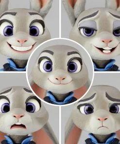 Kaiyodo Revoltech Movie Figure Complex Zootopia Judy Hopps Action Figure