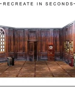 Extreme Sets Mansion Pop-Up DIorama Display 1/12 Scale Action Figures 1:12 Scale Action Figure Accesories