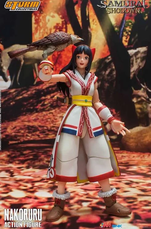 Bandai Storm Collectibles Nakoruru "Samurai Shodown" 1/12 Action Figure 2 Bandai Storm Collectibles Nakoruru "Samurai Shodown" 1/12 Action Figure