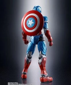 Bandai **Pre Order**S.H. Figuarts Captain America (TECH-ON AVENGERS) "TECH-ON AVENGERS" Action Figure Bandai S.H. Figuarts